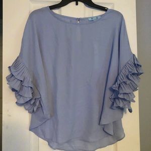 Ruffle Sleeve Tunic